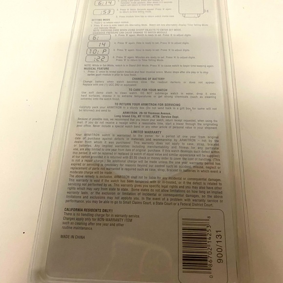 Vintage Garfield Musical Digital Pop-up Watch . New In Package - Picture 3 of 3